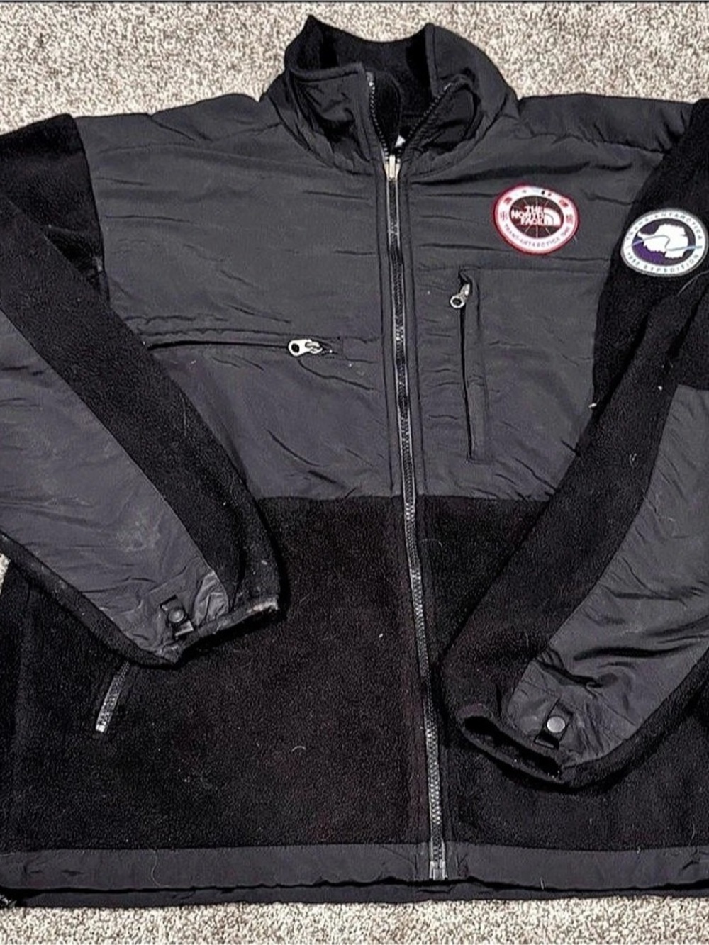 The North Face Trans-Antarctica Expedition Fleece Jacket Black Medium